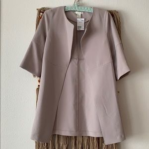 NWT H&M open 3/4 sleeve coat